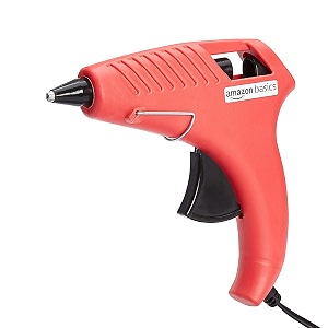 amazon basics glue gun glue shot trigger feed for pasting paper amp plastic products 80 watt isi plug and wire
