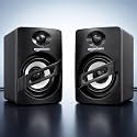 amazon basics Portable Multimedia Speaker| Suitable for Laptop & Desktop (Black) | USB 2.0 | Deep Bass