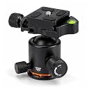 Amazon Basics Professional Metal 360° Rotating Panoramic Ball Head with 1/4" Quick Release Plate & Bubble Level, Load Capacity 8kg/17.6lbs, for Tripod, Monopod, Slider & DSLR Camera