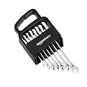 amazon basics Ratcheting Combination Wrench Set - Metric, 7-Piece
