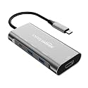 Amazon Basics USB-C Hub Dock 7-in-1 with