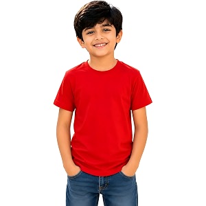 Amazon Brand - Anarva Kids Plain T