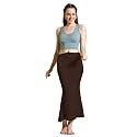Amazon Brand - Anarva Women Cotton Blended Saree Shapewear Regular Petticoat Skirt For Saree