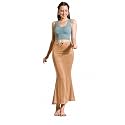 Amazon Brand - Anarva Women Cotton Blended Saree Shapewear Regular Petticoat Skirt For Saree