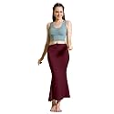 Amazon Brand - Anarva Women Cotton Blended Saree Shapewear Regular Petticoat Skirt For Saree