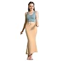 Amazon Brand - Anarva Women Cotton Blended Saree Shapewear Regular Petticoat Skirt For Saree