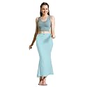 Amazon Brand - Anarva Women Cotton Blended Saree Shapewear Regular Petticoat Skirt For Saree