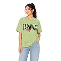 Amazon Brand - Anarva Women Oversized Graphic