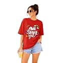 Amazon Brand - Anarva Women Oversized Graphic