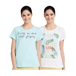 amazon brand - eden amp ivy women39s pyjama top eiswtro-08_green1_xs