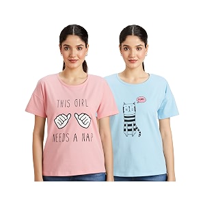 amazon brand - symbol women cotton stretch regular fit round neck half sleeve t-shirt available in plus sizes