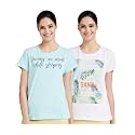 Amazon Brand - Eden &amp; Ivy Women's Pyjama Top (EI/SW/TRO-08_Green1_XS