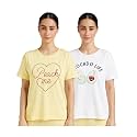 Amazon Brand - Eden &amp; Ivy Women's Solid Cotton Half Sleeve Round Neck Regular Fit T-Shirt (Available in Plus Sizes)