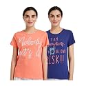 Amazon Brand - Eden &amp; Ivy Women's Pyjama Top (EI/SW/TRO-18_Multicolor2_XS)