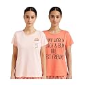 Amazon Brand - Eden &amp; Ivy Women's Pyjama Top (EI/SW/TRO-19_Multicolor3_XL)