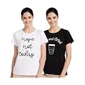 Amazon Brand - Symbol Women Cotton Stretch Regular Fit Round Neck Half Sleeve T-Shirt (Available in Plus Sizes)