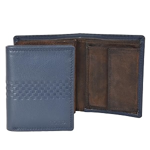 amazon brand  eono lucifer genuine leather front pocket minimalist rfid blocking multiple card case holder for men easy access id window ultra strong stitching