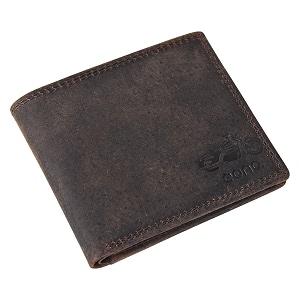 amazon brand  eono lucifer genuine leather front pocket minimalist rfid blocking multiple card case holder for men easy access id window ultra strong stitching