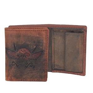 amazon brand  eono lucifer genuine leather front pocket minimalist rfid blocking multiple card case holder for men easy access id window ultra strong stitching