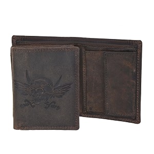amazon brand  eono lucifer genuine leather front pocket minimalist rfid blocking multiple card case holder for men easy access id window ultra strong stitching