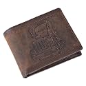 Amazon Brand – Eono Lucifer Genuine Leather Front Pocket Minimalist RFID Blocking Multiple Card Case Holder for Men Easy Access ID Window Ultra Strong Stitching