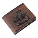 Amazon Brand – Eono Lucifer Genuine Leather Front Pocket Minimalist RFID Blocking Multiple Card Case Holder for Men Easy Access ID Window Ultra Strong Stitching