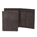 Amazon Brand – Eono Lucifer Genuine Leather Front Pocket Minimalist RFID Blocking Multiple Card Case Holder for Men Easy Access ID Window Ultra Strong Stitching