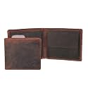Amazon Brand – Eono Lucifer Genuine Leather Front Pocket Minimalist RFID Blocking Multiple Card Case Holder for Men Easy Access ID Window Ultra Strong Stitching