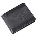 Amazon Brand – Eono Lucifer Genuine Leather Front Pocket Minimalist RFID Blocking Multiple Card Case Holder for Men Easy Access ID Window Ultra Strong Stitching