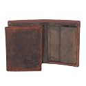 Amazon Brand – Eono Lucifer Genuine Leather Front Pocket Minimalist RFID Blocking Multiple Card Case Holder for Men Easy Access ID Window Ultra Strong Stitching (11CM X 8CM)