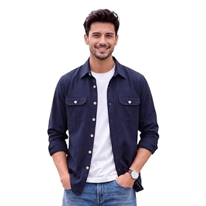Amazon Brand - INKAST Mens Cotton Blend