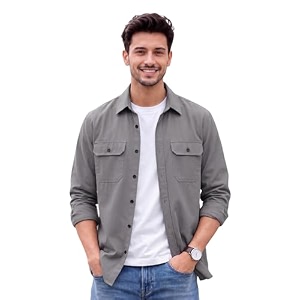 Amazon Brand - INKAST Mens Cotton Blend