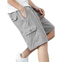 Amazon Brand - INKAST Men Casual Cotton Shorts with Multiple Pockets Comfortable Breathable Fabric Stylish &amp; Durable Design
