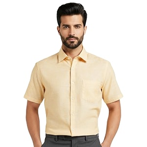 Amazon Brand - INKAST Mens Cotton Solid