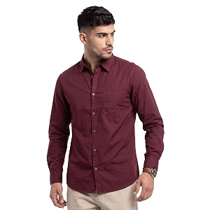 Amazon Brand - INKAST Men Solid Cotton