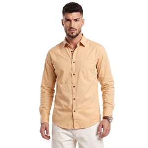 Amazon Brand - INKAST Men Solid Cotton