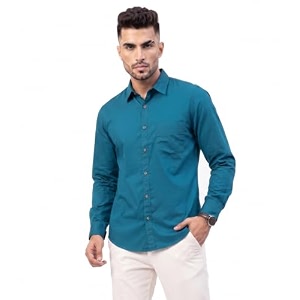 Amazon Brand - INKAST Men Solid Cotton