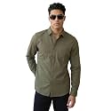 Amazon Brand - INKAST Men Solid Cotton