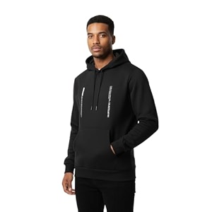 Amazon Brand - INKAST Men Solid Hooded