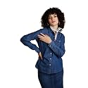 Amazon Brand - INKAST Women Women's Denim Full Sleeve Regular Fit Western Shirt