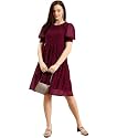 Amazon Brand - INKAST Women A-Line Midi