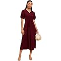Amazon Brand - INKAST Women A-Line Midi