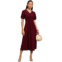 Amazon Brand - INKAST Women A-Line Midi