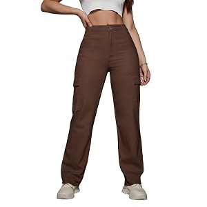 Amazon Brand - INKAST Women Multi-Pocket Denim