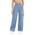 Amazon Brand - INKAST Women Multi-Pocket Denim