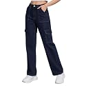 Amazon Brand - INKAST Women Multi-Pocket Denim