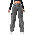 Amazon Brand - INKAST Women Multi-Pocket Denim