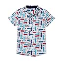 Amazon Brand - Jam &amp; Honey Boys' Button Down Shirt
