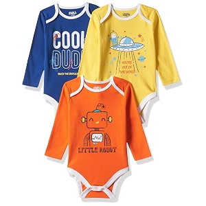amazon brand - jam amp honey baby-girls romper