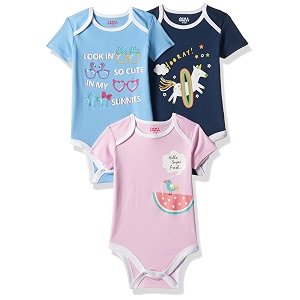 amazon brand - jam amp honey baby-girls romper